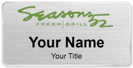 Custom name badges for Seasons 52