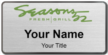 Custom name badges for Seasons 52