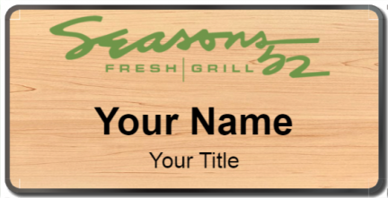 Custom name badges for Seasons 52