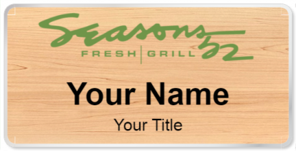 Custom name badges for Seasons 52