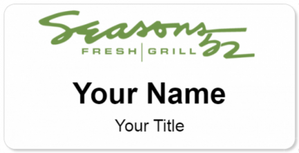 Custom name badges for Seasons 52