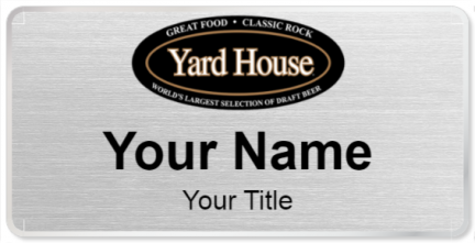 Custom name badges for Yard House