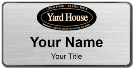 Custom name badges for Yard House