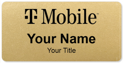 Custom name badges for T Mobile