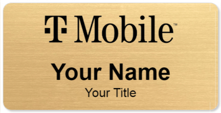 Custom name badges for T Mobile