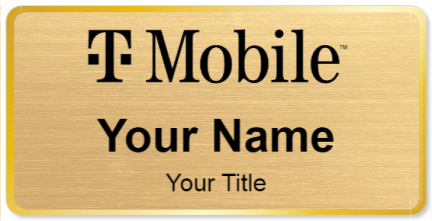 Custom name badges for T Mobile