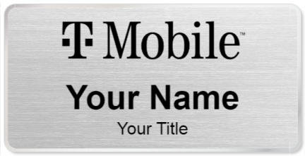 Custom name badges for T Mobile
