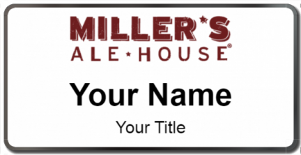 Custom name badges for Millers Ale House