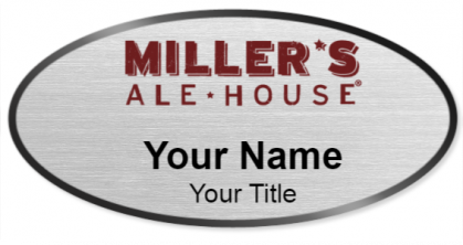 Custom name badges for Millers Ale House