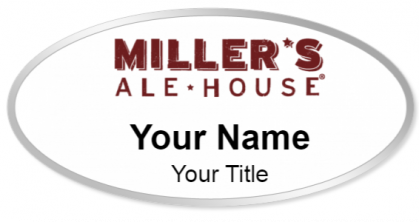Custom name badges for Millers Ale House