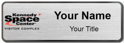 Custom name badges for Kennedy Space Center Complex