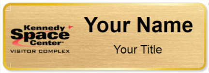Custom name badges for Kennedy Space Center Complex
