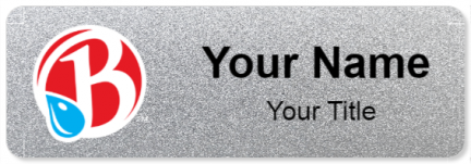 Custom name badges for Brooklyn Water Bagel