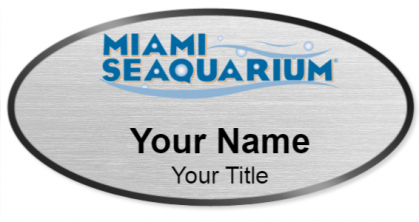 Custom name badges for Miami Seaquarium