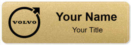 Custom name badges for Volvo