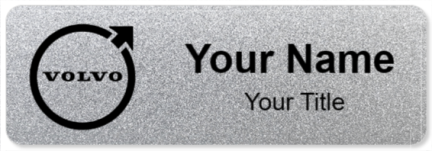 Custom name badges for Volvo