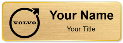 Custom name badges for Volvo