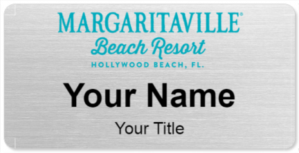 Custom name badges for Margaritaville Hollywood Beach Resort