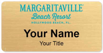 Custom name badges for Margaritaville Hollywood Beach Resort