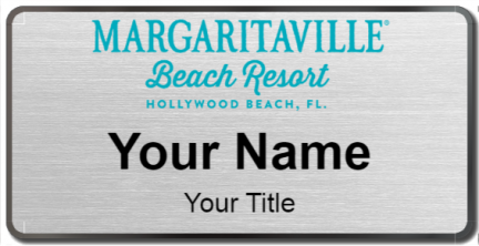 Custom name badges for Margaritaville Hollywood Beach Resort