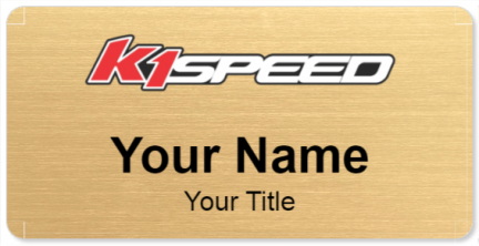 Custom name badges for K1 Speed