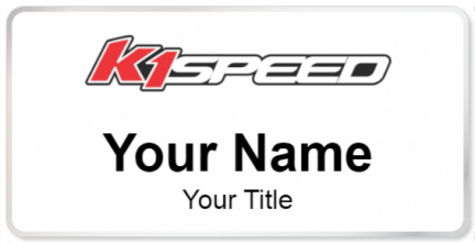Custom name badges for K1 Speed