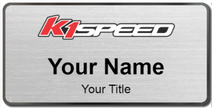 Custom name badges for K1 Speed