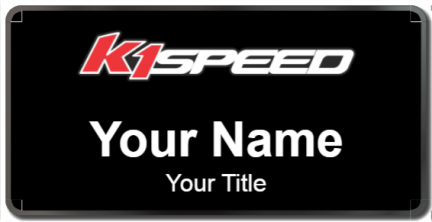Custom name badges for K1 Speed
