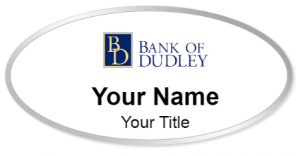 Custom name badges for Bank Of Dudley