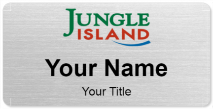 Custom name badges for Jungle Island