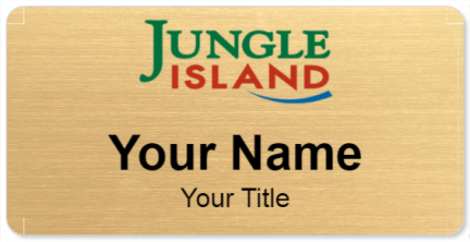 Custom name badges for Jungle Island