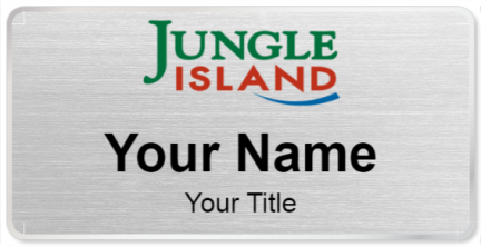 Custom name badges for Jungle Island