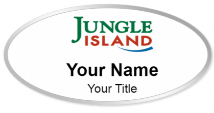 Custom name badges for Jungle Island