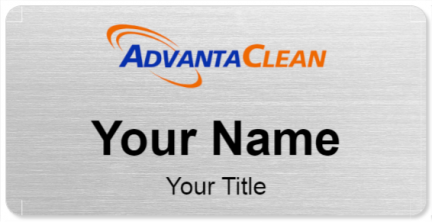 Custom name badges for AdvantaClean