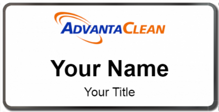 Custom name badges for AdvantaClean