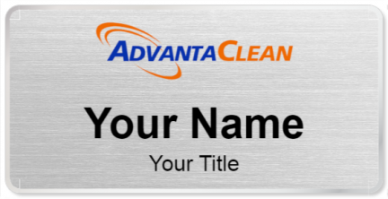 Custom name badges for AdvantaClean