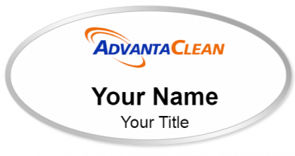 Custom name badges for AdvantaClean