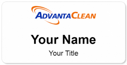 Custom name badges for AdvantaClean