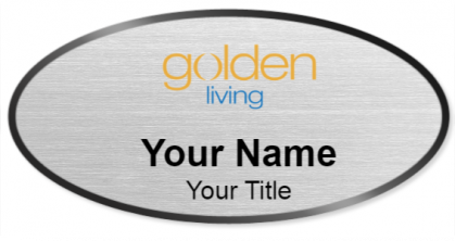 Custom name badges for Golden Living