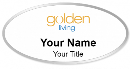 Custom name badges for Golden Living