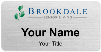 Custom name badges for Brookdale Senior Living
