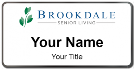 Custom name badges for Brookdale Senior Living