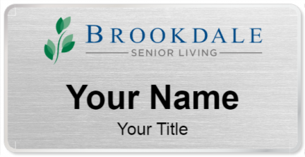 Custom name badges for Brookdale Senior Living