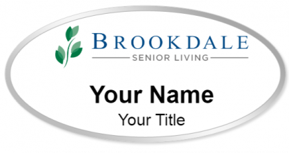 Custom name badges for Brookdale Senior Living