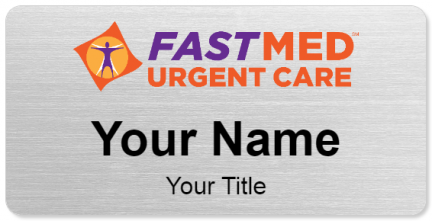 Custom name badges for FastMed Urgent Care