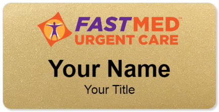Custom name badges for FastMed Urgent Care