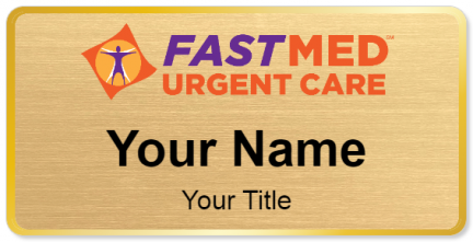 Custom name badges for FastMed Urgent Care