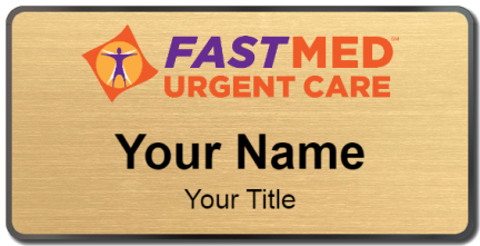 Custom name badges for FastMed Urgent Care