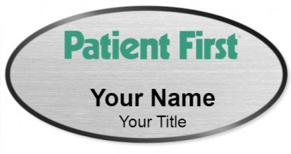 Custom name badges for Patient First