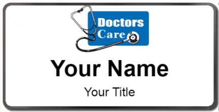 Custom name badges for Doctors Care